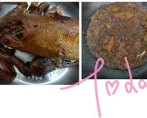 The practice measure of smoked plum duck 10