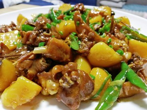 The practice measure of potato frowsty duck 8