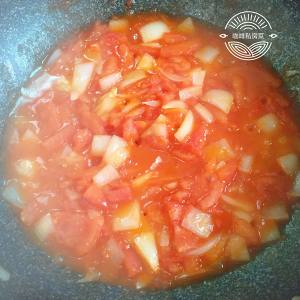 10を煮込んだトマトのサーロンの練習尺度