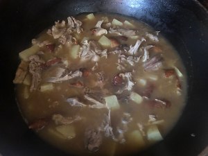 The practice measure of man of potato of curry duck frame 3