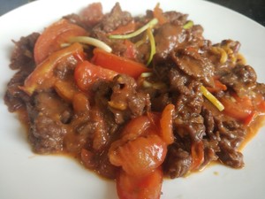 Tomato fries beef the practice measure of classical taste 7