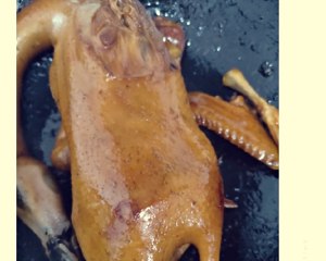 The practice measure of smoked plum duck 6