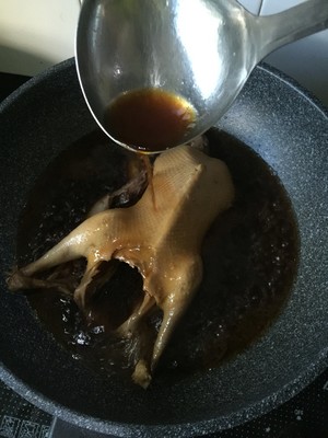 The practice measure of sesame oil duck 7