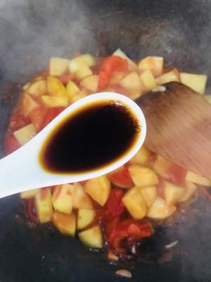 The practice measure of tomato potato meal 4