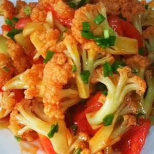 The practice measure that tomato fried dish spends 6