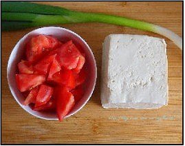 The practice measure of tomato bean curd 1