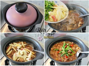 Child the practice measure of Bao of ginger stew duck 6