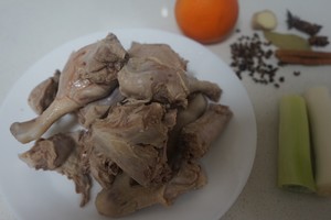 The practice measure of duck of orange peel Xianggu mushroom 3