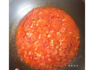 The practice measure of side of meaning of tomato meat sauce 4
