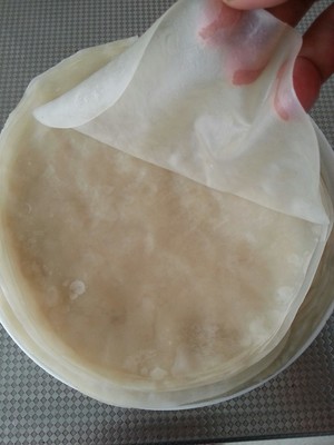 Cake of quick worker duck, lotus leaf cake, the practice measure of spring pancake 7