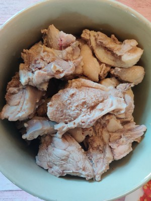 The practice step that achieves duck of eggplant of braise in soy sauce oneself 4