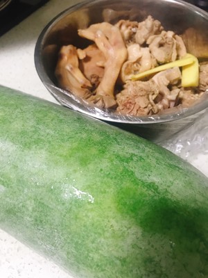 The Hakkas dish - the practice measure of duck of stew of wax gourd ginger 1