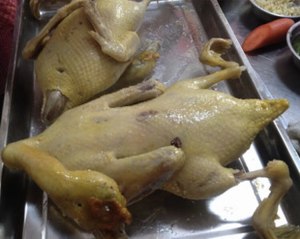 Mom does not let outside the practice measure of the sesame oil duck that pass 2