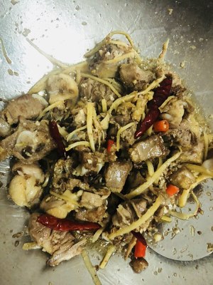 The practice measure of duck of boiler of ginger sesame oil 1