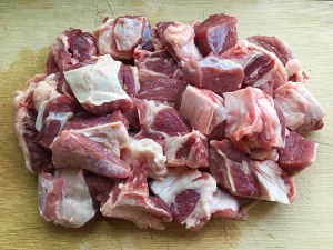 2を煮込んだトマトポテトサーロンの実習尺度