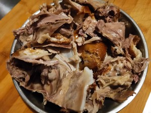 The practice measure of delicacy of soup of duck wearing wax gourd 1