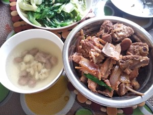 Guangdong soup -- nourishing Yu Zhu time the practice measure of duck soup 7