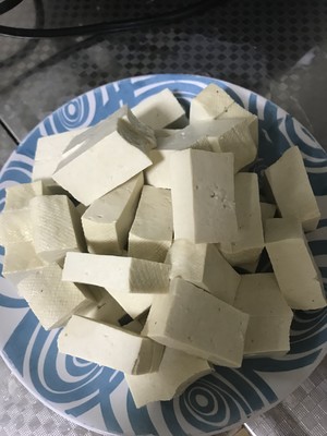 The practice measure of tomato bean curd 2