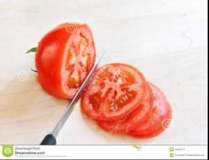 Tomato egg soup (the summer that do not have oil is necessary) practice measure 2