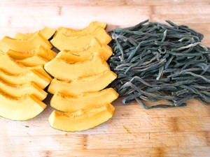The practice measure of pumpkin of horn of dry beans of drunk duck cook over a slow fire 3