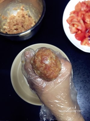 The practice measure of tomato flesh bolus 2