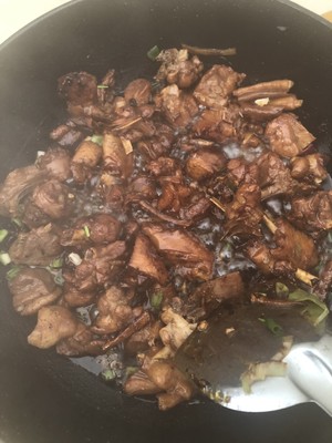 Chinese chestnut stew time the practice measure of duck 2