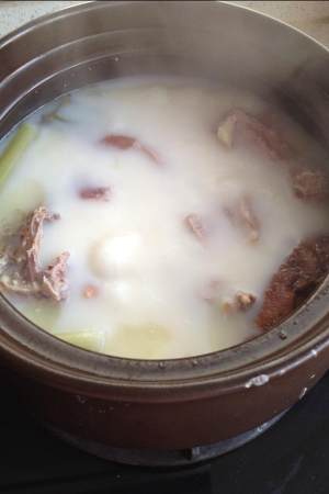 The practice measure that suckles white duck to wear soup 5
