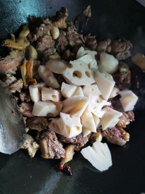 The practice measure of duck of lotus root stew 7
