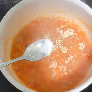 The practice measure of soup of a knot in one's heart of tomato dried scallop 18