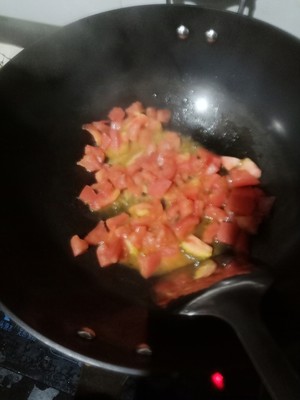The practice measure of tomato egg soup 3
