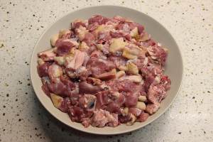 Small fry duck (salt helps dish) practice measure 1