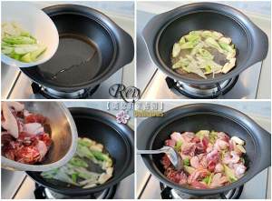 Child the practice measure of Bao of ginger stew duck 3