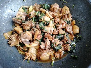 Guangdong edition: Duck of purple perilla stew, the practice measure of super go with rice 4