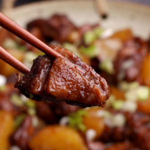 The practice measure of potato stew duck 5