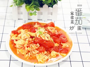 When tomato scrambles egg, impose this one condition more, the egg is sweet tender the practice measure of tasty 12