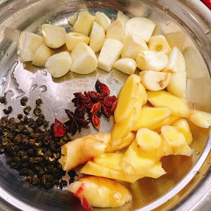 Duck of young ginger beer (can add bamboo shoot child, demon taro) practice measure 1