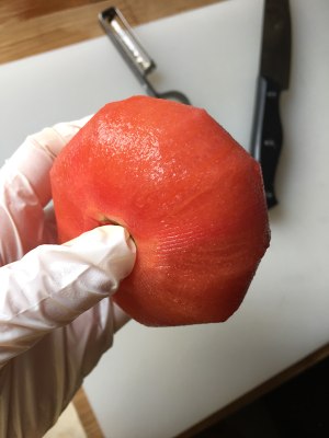 Volcano snows -- the practice measure that candy drops tomato 4