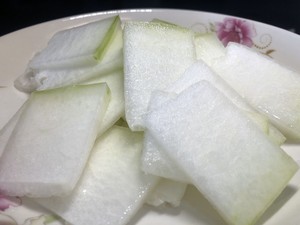 The practice measure of sweet Bao of duck of wax gourd Xianggu mushroom 2