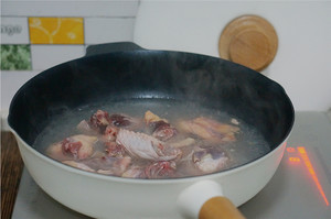 The practice measure of soup of aweto evaporate duck 2
