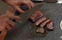 The practice move that decoct duck bosom matchs fragrant citrus sauce 6