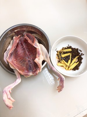 The practice measure of duck of Chinese prickly ash 1