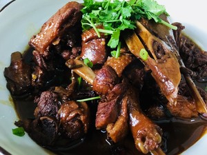 Duck of braise in soy sauce of edition of the daily life of a family, do not want too delicious practice move 9