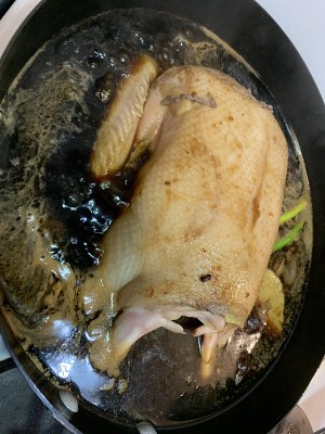 The practice measure of the duck of smoked plum stew that boil 5