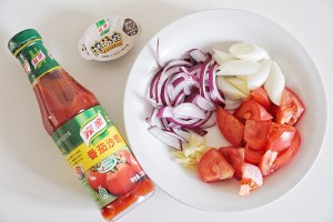 The practice measure of tomato beef chaffy dish 2