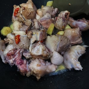 The practice measure of duck of stew of bamboo shoot silk 3