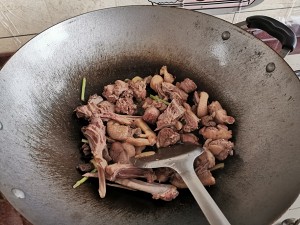The practice measure of duck of stew of Chi of purple perilla beans 8