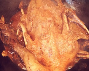 Duck of braise in soy sauce (whole) practice measure 11