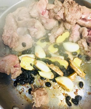 The practice measure of duck of stew of Chi of beans of sweet garlic of simple easy begin 4