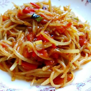 The practice measure of tomato potato silk 6