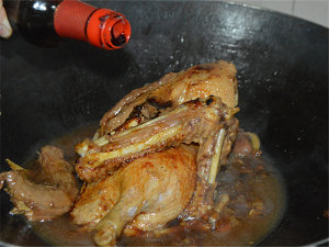 The practice measure of smoked plum duck 6